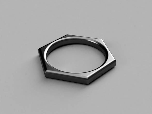 Hexagon Ring by PaoloGar