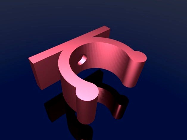 Custom wall tube holder by magonegro