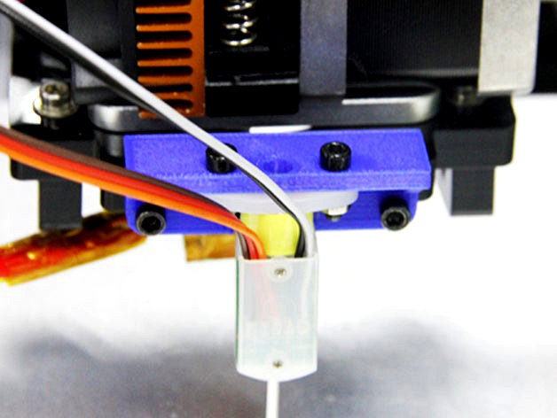 3DTouch auto leveling sensor mount for Geeetech prusa I3 pro X 3D printer by ritaxiang
