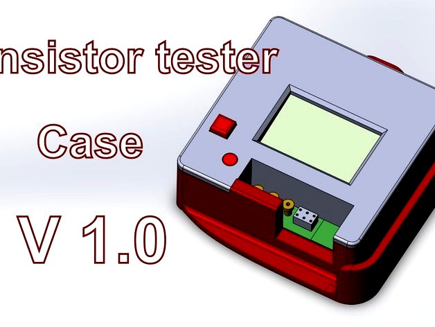 Transistor tester MG328 Case by Gid