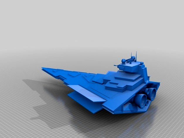 The Victory I-class Star Destroyer by dantesgift