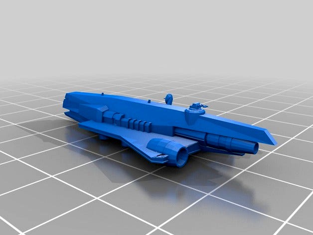 Gozanti Cruiser, by dantesgift