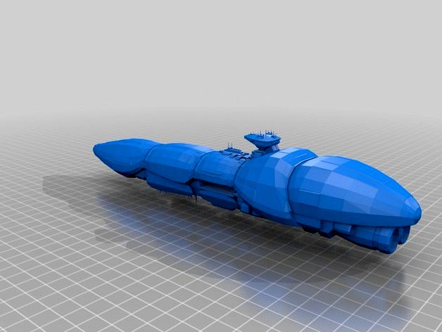 Strike-class medium cruiser by dantesgift