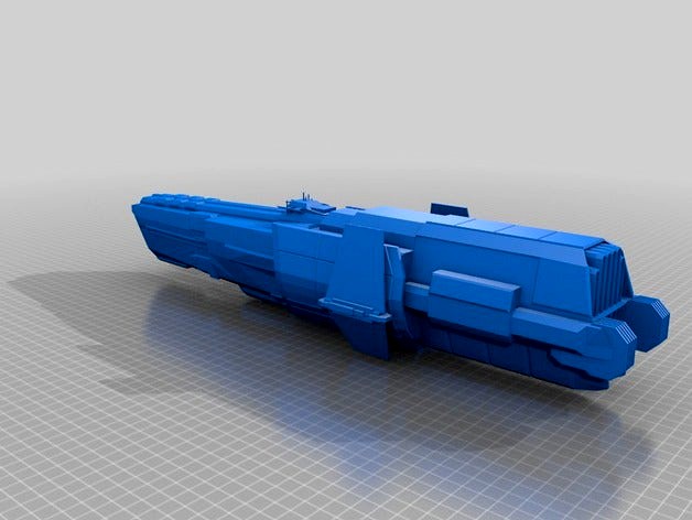 Bothan Battlecruiser by dantesgift
