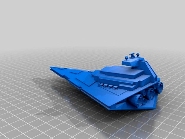 Imperial I-class Star Destroyer by dantesgift