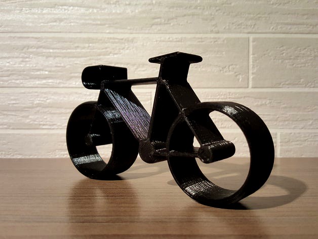Improved Bike Pendant, Keychain pendant by alerodrigues17