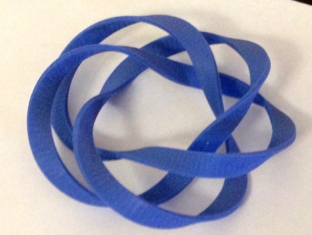 (5,3) Ribbon Torus Knot by ejaekle