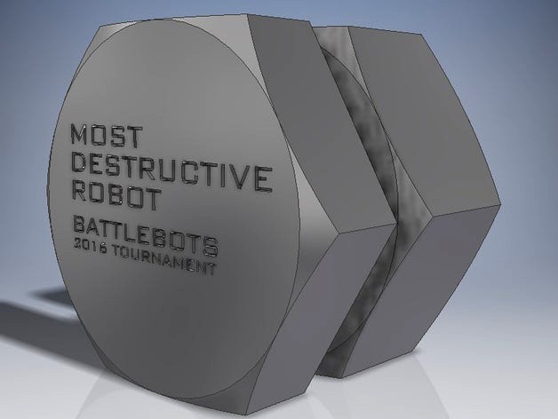Battlebots 2016 Nut and Bolt by sgraber