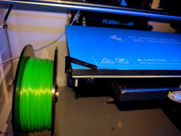 FlashForge Dreamer Table Corner Clip by MangoCats