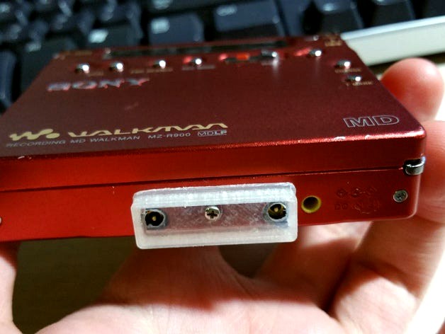 Minidisc External AA Battery Adapter by sjm4306