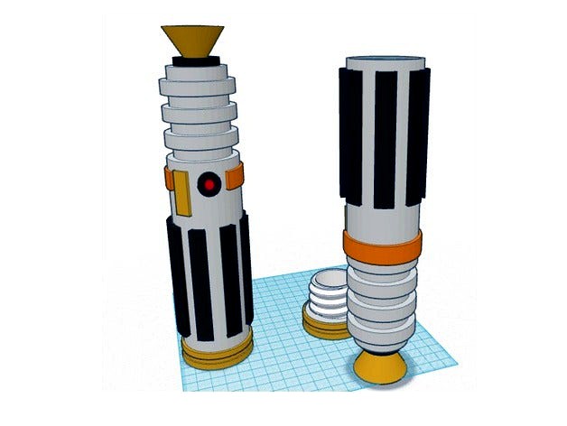 Lightsaber 1 - custom by lions_are_smart