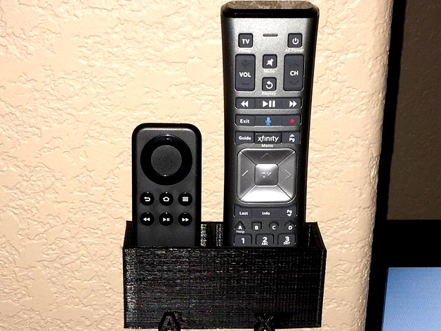 Dual Remote Control Wall Mount by 3D_Thor