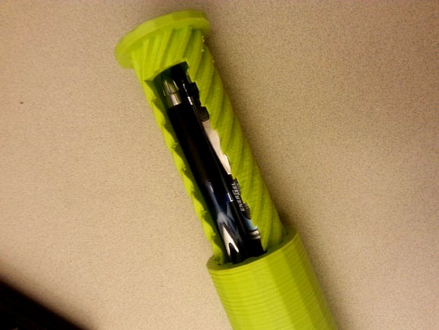 Helical Pen Case by wrvn97