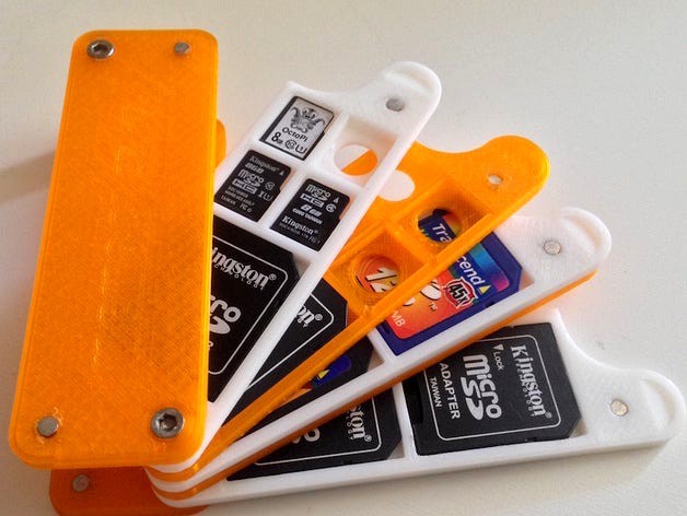SD/microSD holder customizable by hackermagnet