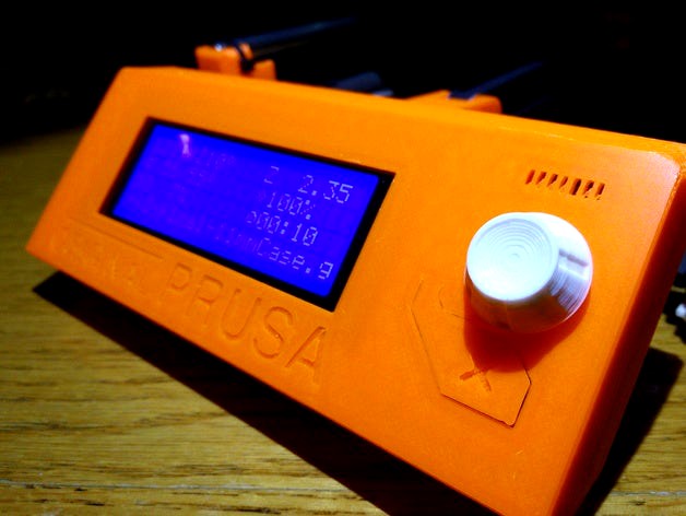 Prusa i3 LCD Knob (Inspired by Original Prusa i3 MK2) by stevehlau