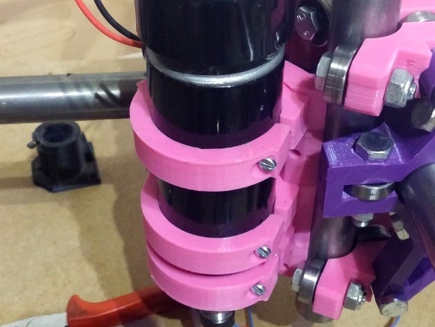 MPCNC 525 Chinese 52mm 500W Spindle Mount by Aze33