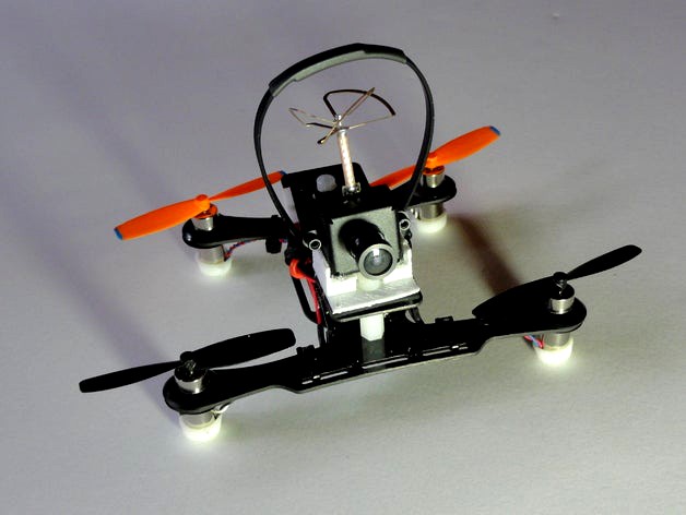 Micro Quad motor boots and cam mount by FunFlyFPV