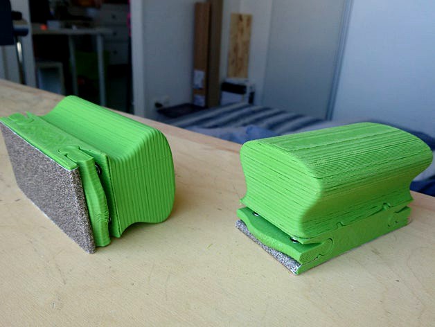 Sand Paper Handler by Makerqp