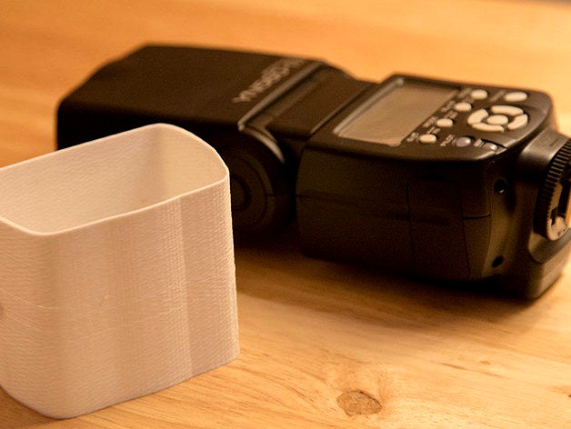 Diffuser for Flash (Yongnuo YN560-III) by BaudlerArtDesign