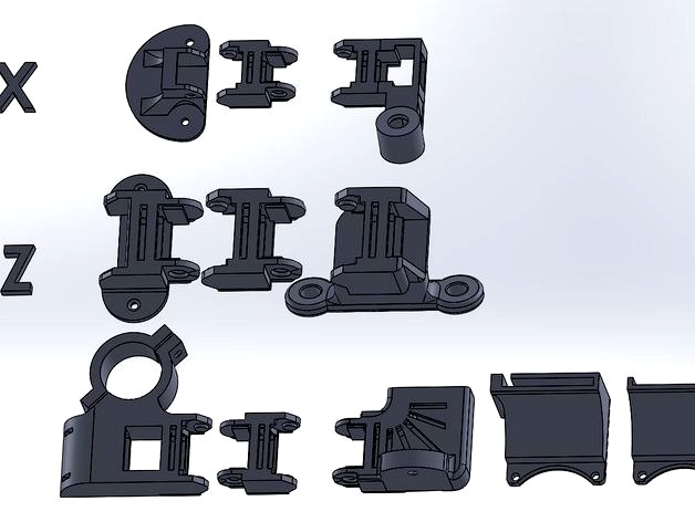 My mpcnc cable chain stuff by solidworks3dguy