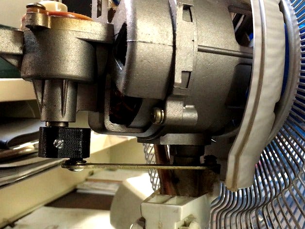 Samsung SF-1200A vintage fan oscillation cam by FingerChili