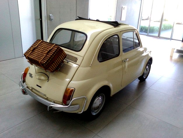 Fiat 500 raw 123D Catch render by 3DPVDB