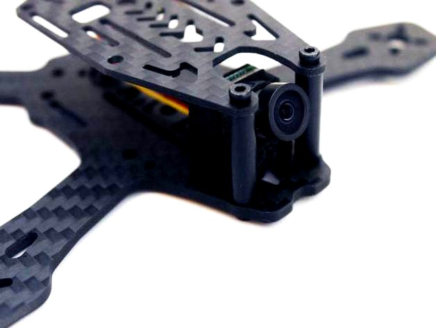 CC1563 FPV Camera Mount (designed for RX122 RotorX Atom) by spencergs