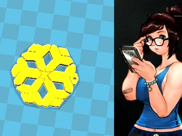 Mei Overwatch Snowflake bracelet by JamesWaffles