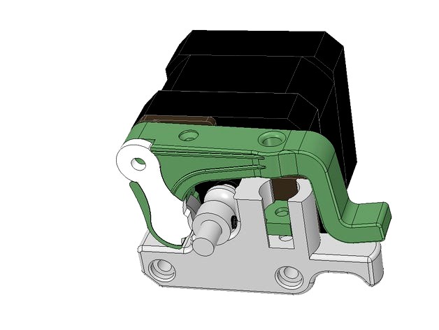 Bowden extruder v2 by CherHubert