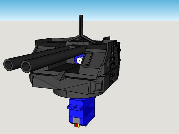 NAVAL GUN for W&PF project V1 MK2 by caractere