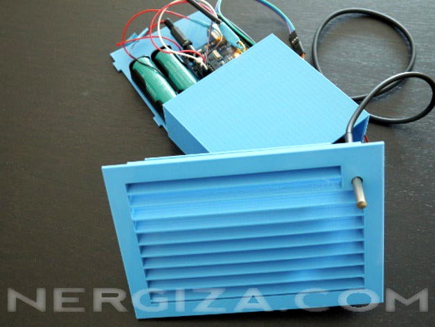 Automatic grille with temperature control (heating/air conditioning) by CarlosNerg