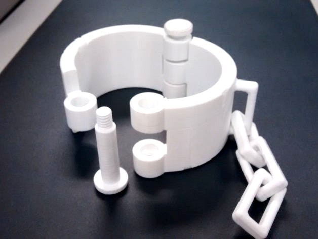 Dmmd Mink Cosplay Shackle Cuff Manacle by HPonstein