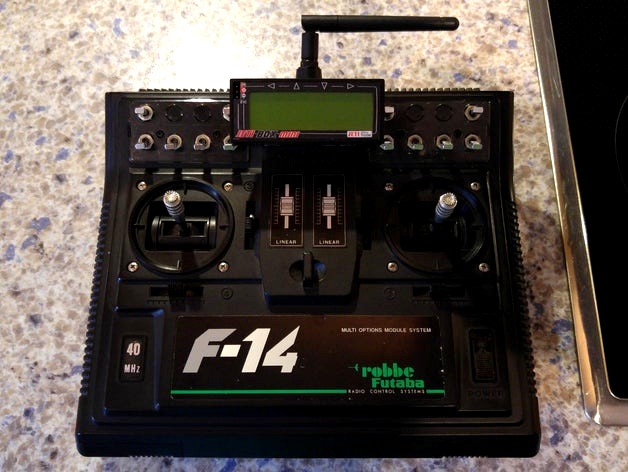 Jetibox on Futaba F14 Robbe  by ZiegeOne