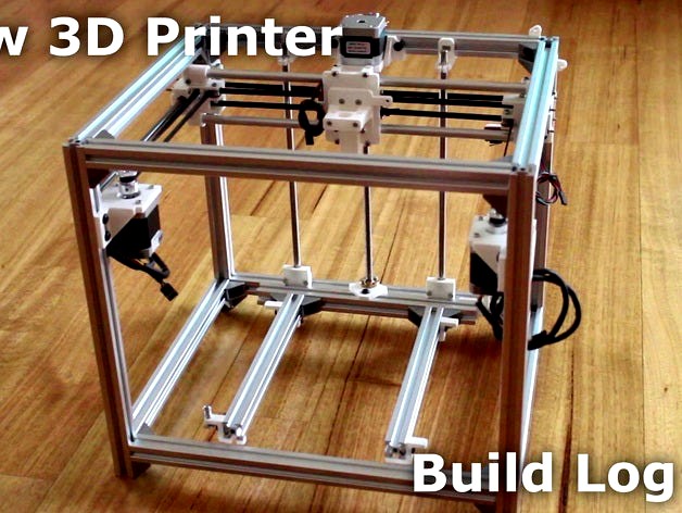 HyperCube 3D Printer/CNC by Tech2C