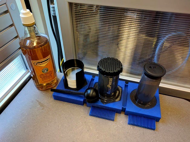 Aeropress Drying Stand by doctriam