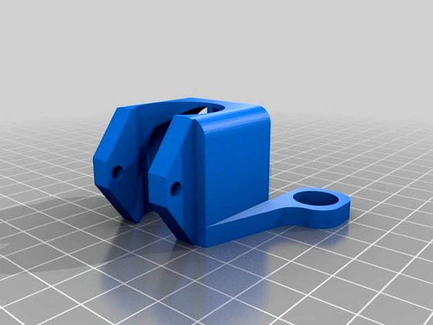 E3D v6 Cooling Mount by jeh241_makestuff