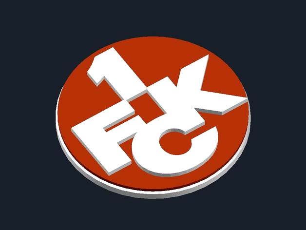 1FC Kaiserslautern - Logo by CSD_Salzburg 3d model