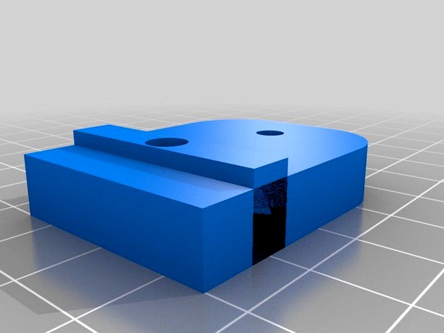 PSU Bracket for Aluminum Extrusion.  by TheLost