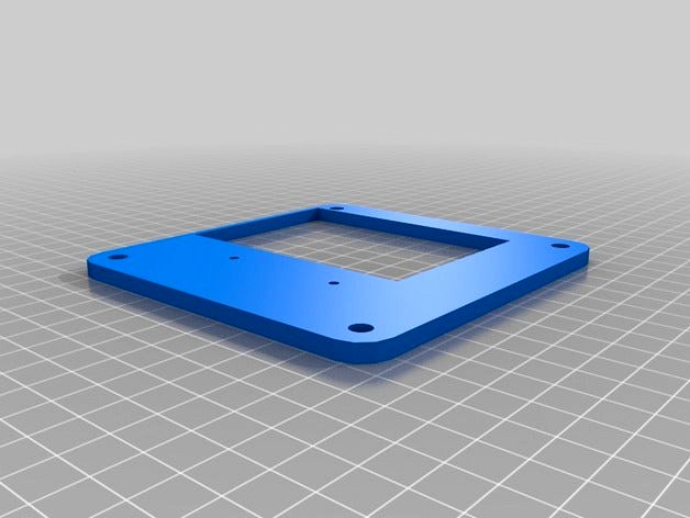 Da Vinci Jr Y-axis Mounting Plate for Makerslide mod by anthem