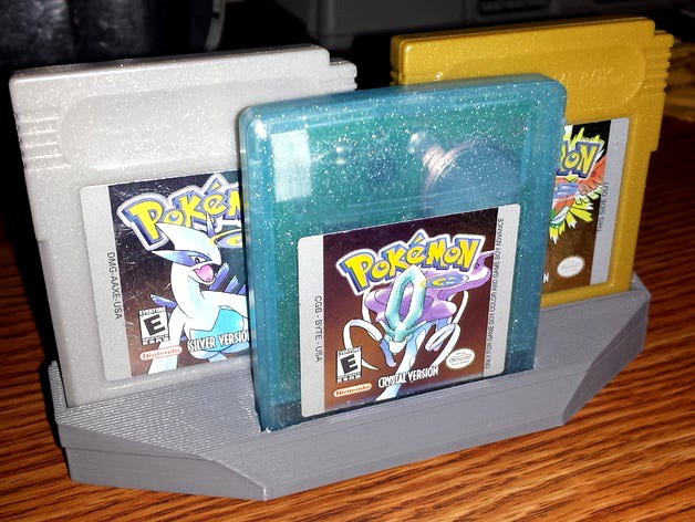 3-Cartridge Display for Gameboy and Gameboy Advance by nvchad2