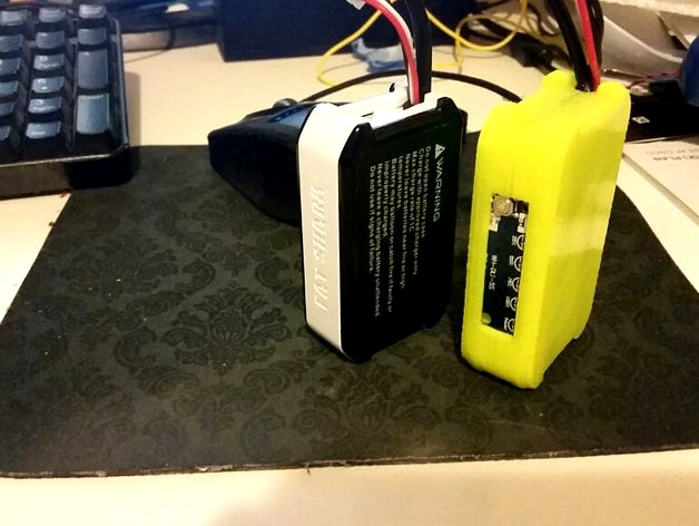 Fatshark Lipo Case for NCR18650 mod by kwaaaa