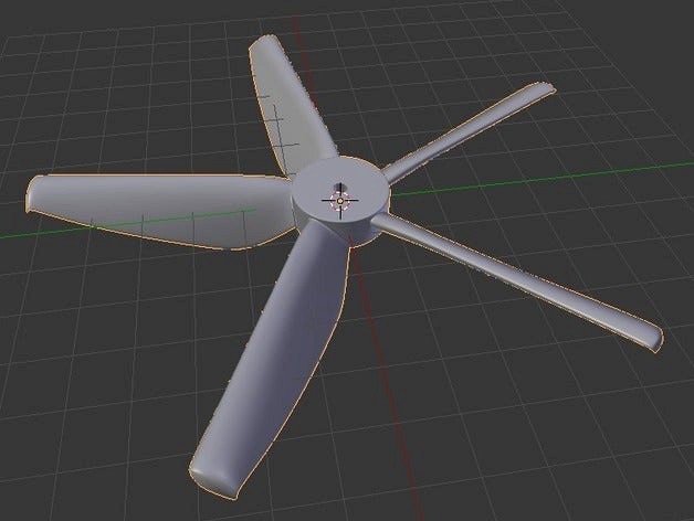 Funky Fiver Propeller by pauljs75