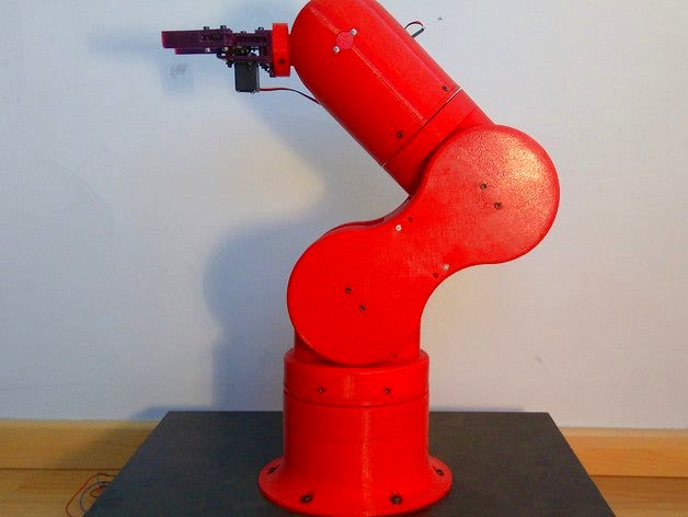 Thor - Open Source, 3D printable Robotic Arm by AngelLM