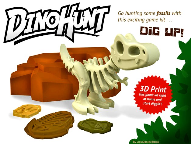 Dino-Hunt Fossil Digging Game by DanySanchez
