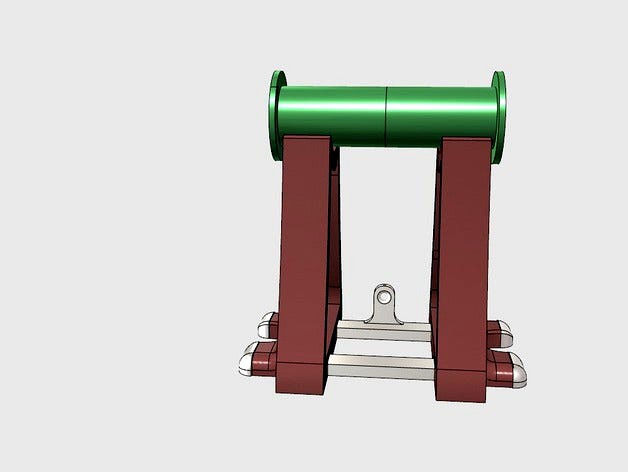Eco and efficient spool holder (With Rotation detection) by Bprevost