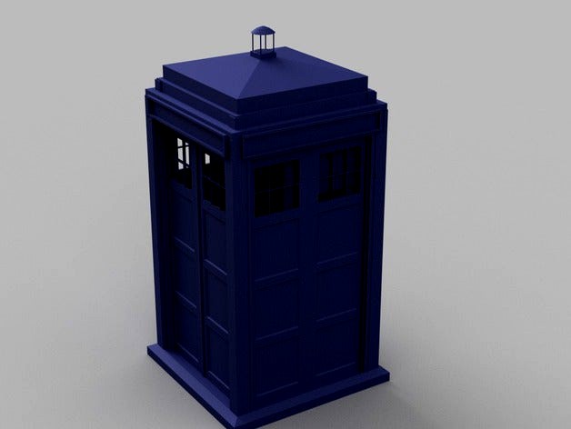 TARDIS Jewelry Box V 2.0 by Sancharizard