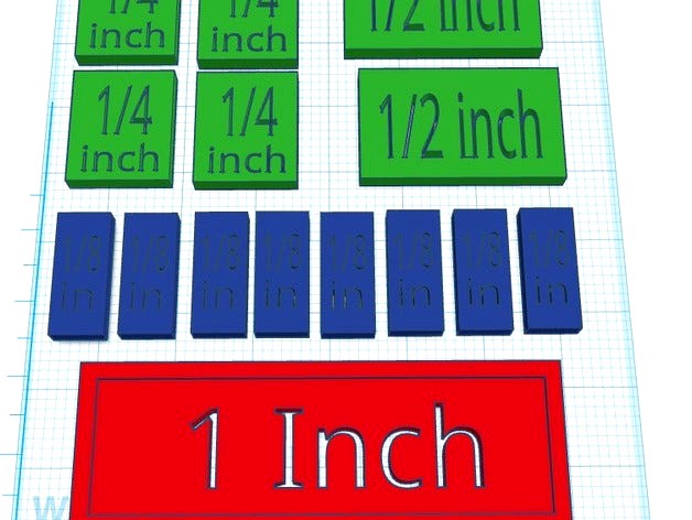 Teach Measurement by Making Your Own Ruler! by carlosvaras 3d model