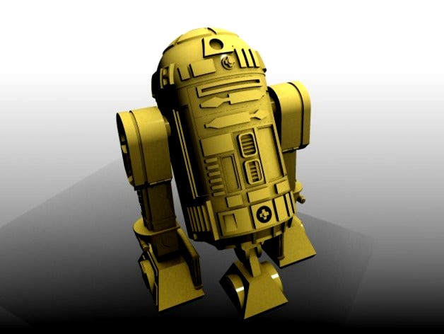 R2D2 Star Wars Inspired by dkaser
