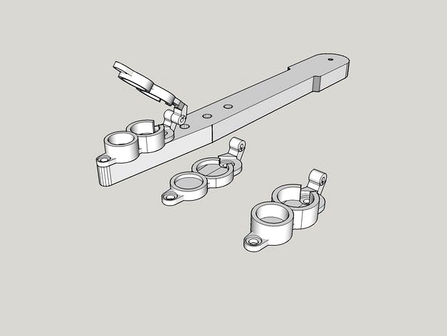 Radial Stretching System - RSS - Magnetic Sample Holder by SoftMatterPhysics