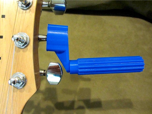 Ergonomic String Winder by LoboCNC